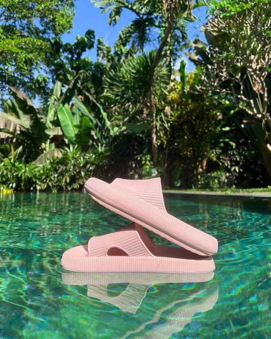 Poolside Relaxation: Dive into Comfort with Cloud Sandals