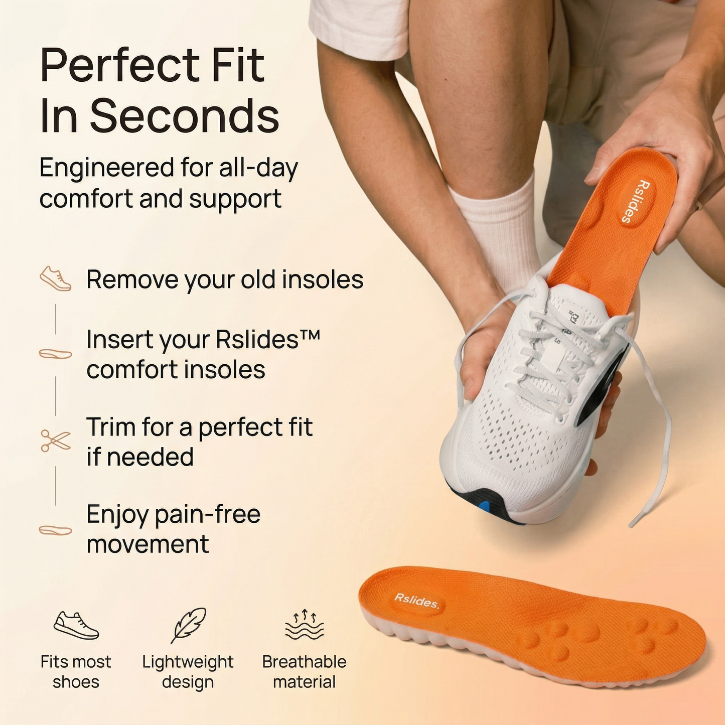 StrideRelief™ Insoles